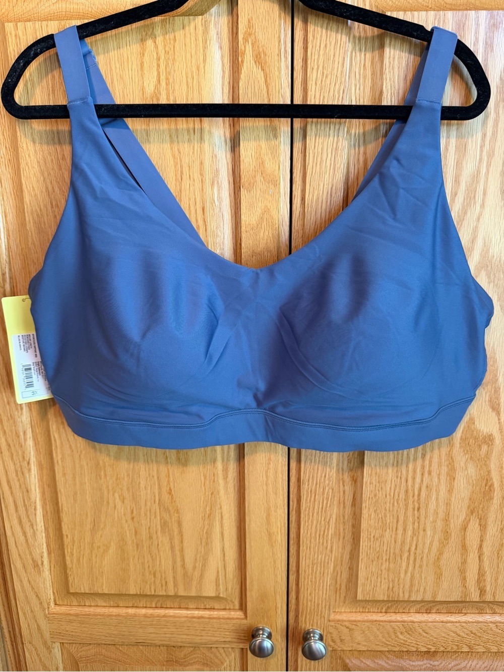 All in Motion Blue Effortless Support Bra - 3x